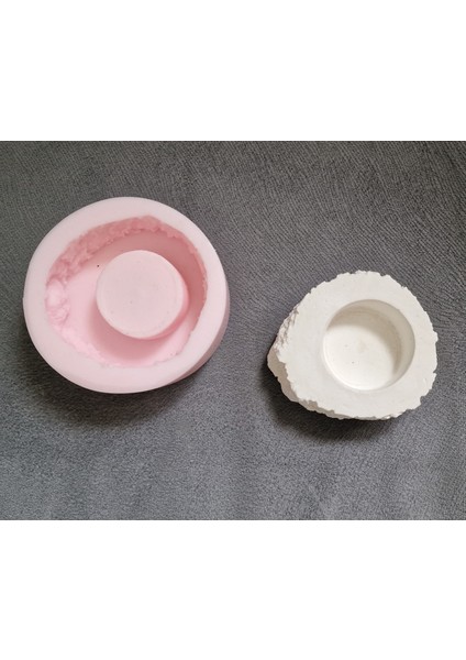 7,9cm Kütük Mumluk Silikon Kalıp K-1234 indirimleri