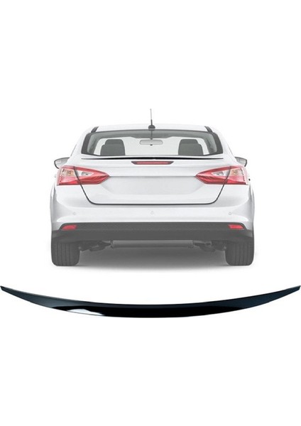 Fıat Egea Uyumlu Siyah Pianoblack Spoiler 120 cm fiyatları