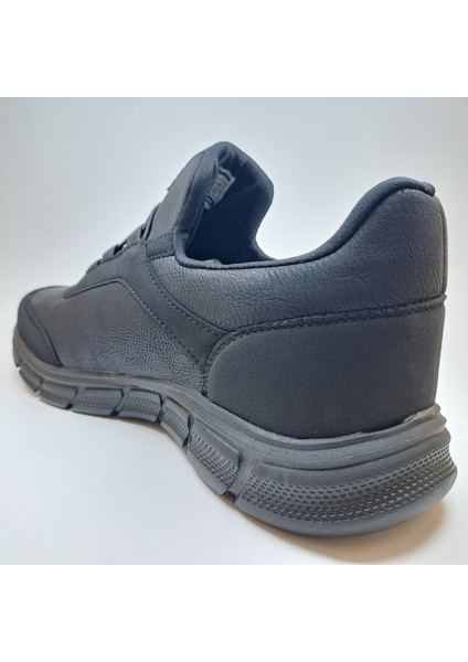 Büyük Numara 48-50 Siyah Nubuk Hafif Comfort Spor Ayakkabı