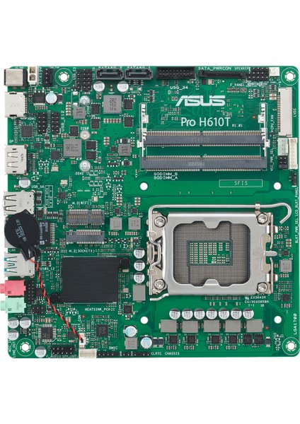 PRO H610T-CSM Intel H610 DDR5 5600 LGA1700 Mini ITX - PRO H610T-CSM Anakart