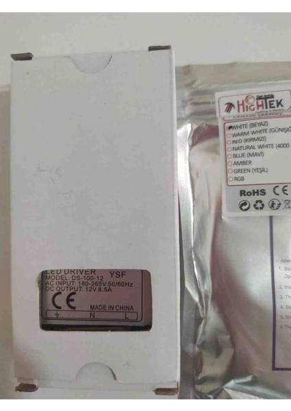 Şerit LED ve Trafo modelleri