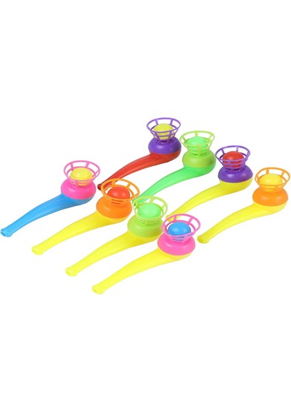 Saksafon Top Üfleme Oyunu Neşeli Eğlenceli Nostaljik Renkli Pipo Şeklinde 5 Adet Nefes Egzersizi fırsatları