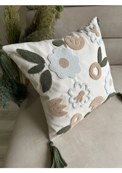 Punch Nakışlı Kırlent Kılıfı fiyatları