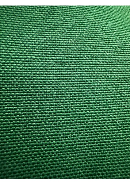 Jwk Fabrics Zümrüt Yeşili Pamuk Keten Punch Duck Bezi-Kumaşı 2 Metre (200 x 180)