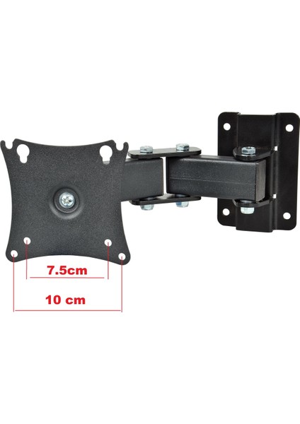 Wb-06 Hareketli Monitör Duvar Askı Aparatı 17"-27"