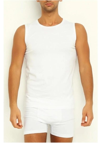 Erkek Modal Sıfır Kol Atlet 75/76 - 6 Adet