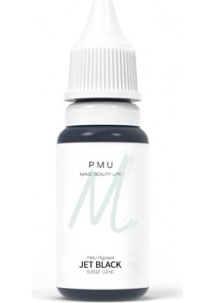 Pmu Kalıcı Makyaj Boyası 12 ml Jet Black