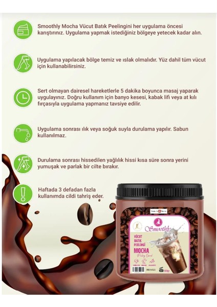 Batık Giderici Peeling Mocha Kahve Aromalı 800 ml