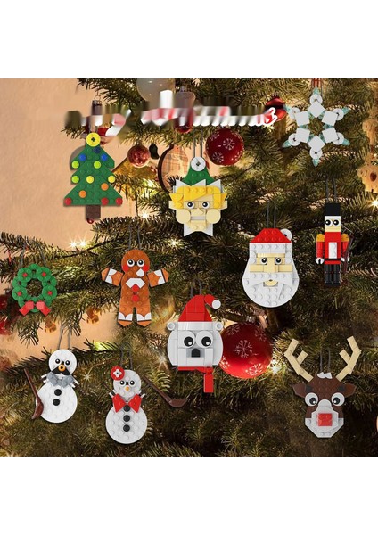 Inşaat Seti Yapı Taşları Yeni Yıl Oyuncak Cadılar Bayramı Noel Hediyesi (Yurt Dışından)