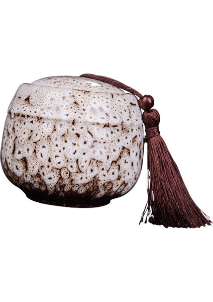 Seramik Çay Teneke Kutu Gıda Kabı Mutfak Süsleri Depolama Portları Kavanoz Beyaz 10.5X10CM500ML (Yurt Dışından) fiyatları