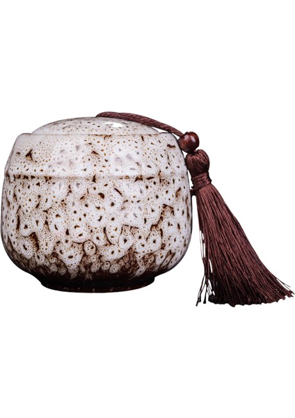 Seramik Çay Teneke Kutu Gıda Kabı Mutfak Süsleri Depolama Portları Kavanoz Beyaz 10.5X10CM500ML (Yurt Dışından) modelleri