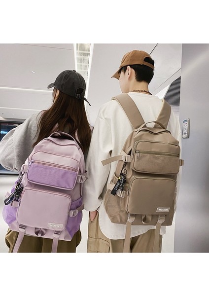 Büyük Kapasiteli Ortaokul Öğrencisi Okul Kadın Kişiselleştirilmiş Sırt Rahat Seyahat Sırt Çantası (Yurt Dışından) indirimleri