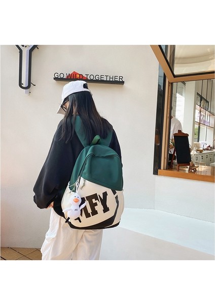 Sırt Büyük Kapasiteli Su Geçirmez Sırt Rahat Öğrenci Sırt Çantası (Yurt Dışından) fırsatları