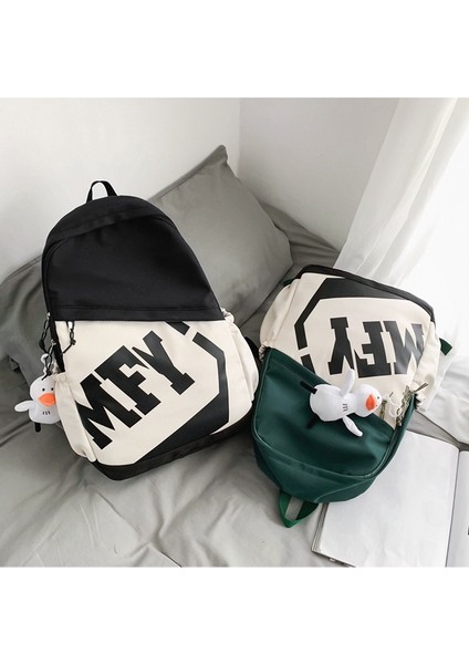 Sırt Büyük Kapasiteli Su Geçirmez Sırt Rahat Öğrenci Sırt Çantası (Yurt Dışından) indirimleri