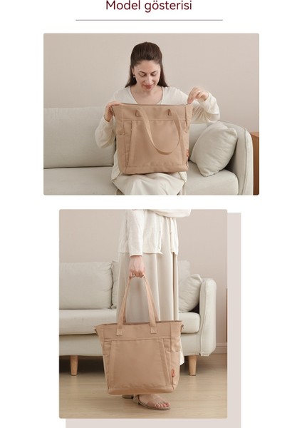 Su Geçirmez Büyük Kapasiteli Tek Omuzlu Çapraz Vücut Mumya Çok Fonksiyonlu Anne ve Bebek Gezi Tote Çantası (Yurt Dışından) indirimleri