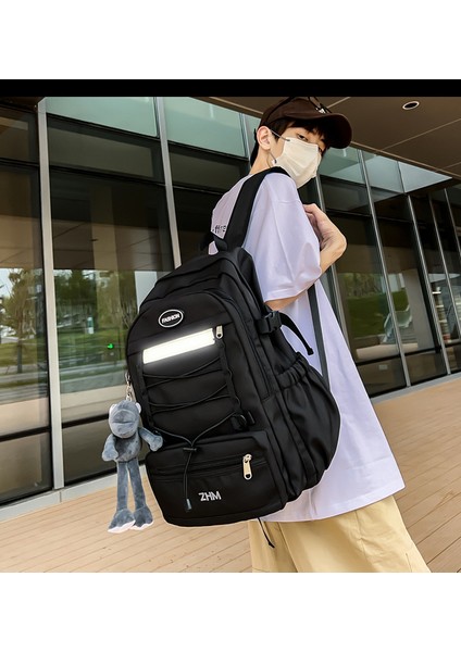 Üniversite Öğrencisi Okul Seyahat Büyük Kapasiteli Sırt Lise Ortaokul Öğrencisi Bilgisayar Sırt Erkek Çantası (Yurt Dışından) indirimleri