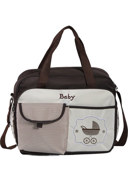 Büyük Kapasiteli Çok Fonksiyonlu Moda Omuz Crossbody Su Geçirmez Anne Anne ve Bebek Gezi Anne Çantası (Yurt Dışından) fırsatları