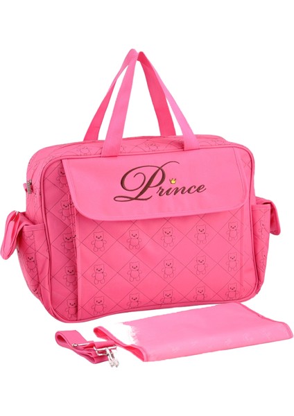 Klasik Oxford Kumaş Omuz Crossbody Anne Çok Fonksiyonlu Su Geçirmez Anne Doğum ve Bebek Çantası (Yurt Dışından)