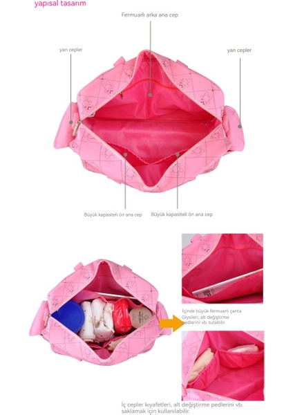 Klasik Oxford Kumaş Omuz Crossbody Anne Çok Fonksiyonlu Su Geçirmez Anne Doğum ve Bebek Çantası (Yurt Dışından) fiyatları