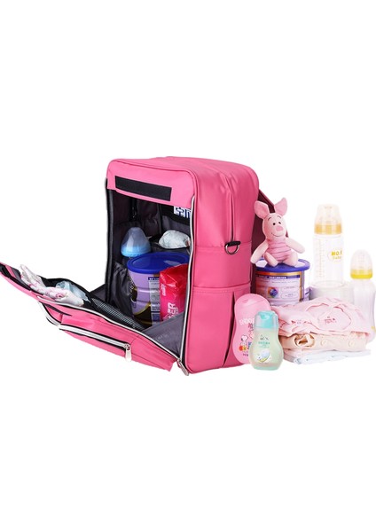 Çok Fonksiyonlu Büyük Kapasiteli Su Geçirmez Sırt Anne Anne ve Bebek Gezi Sırt Tek Omuz Crossbody Anne Çantası (Yurt Dışından) fiyatları