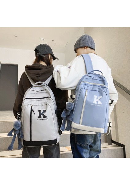 Okul Kadın Kore Versiyonu Lise Üniversite Öğrencisi Büyük Kapasiteli Iş Kıyafeti Sırt Eğlence Seyahat Bilgisayar Sırt Çantası (Yurt Dışından) modelleri