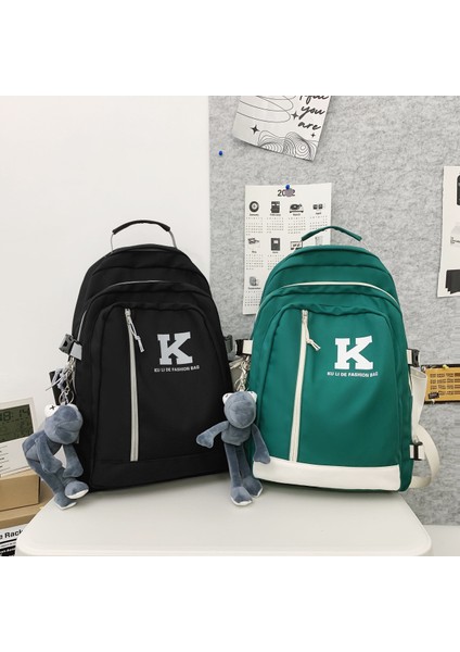 Okul Kadın Kore Versiyonu Lise Üniversite Öğrencisi Büyük Kapasiteli Iş Kıyafeti Sırt Eğlence Seyahat Bilgisayar Sırt Çantası (Yurt Dışından) fırsatları