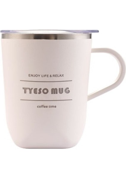 Cubic Mug Vakumlu Paslanmaz Çelik Termal Kapaklı 300ML