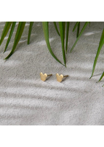 14K Altın Mıckey Küpe fırsatları