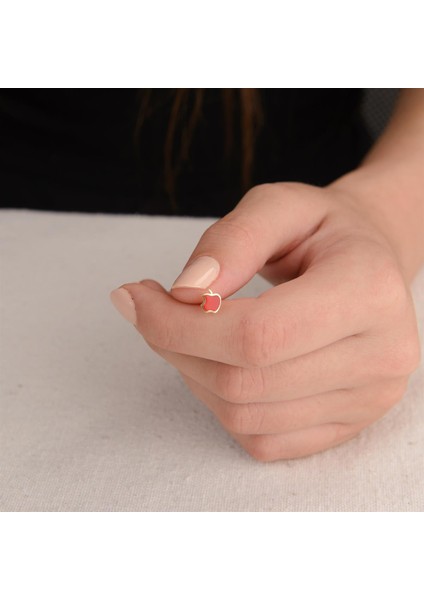 14K Altın Elma Küpe fırsatları