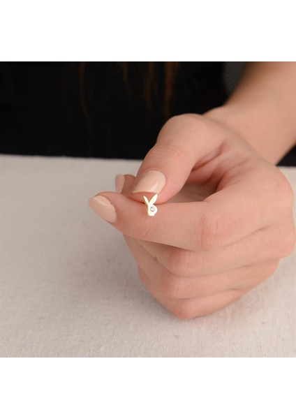 14K Altın Tavşan Küpe modelleri