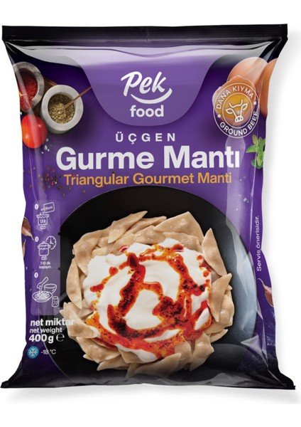 Üçgen Gurme Mantı 400 G