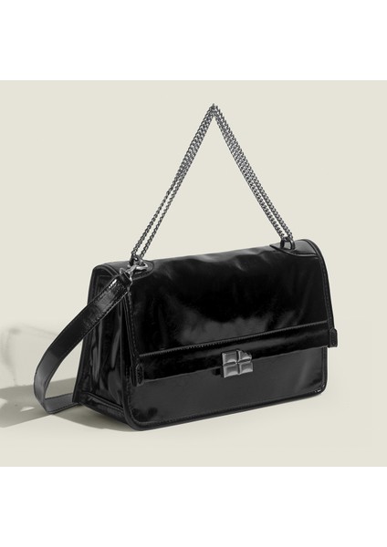 Niş Zincir Koltukaltı Büyük Kapasiteli Omuz Çapraz Askılı Çanta (Yurt Dışından)