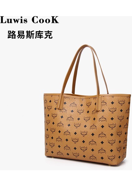 Yeni Avrupa ve Amerikan Modaya Uygun Büyük Kapasiteli Tote Çanta Tek Omuz Crossbody Çanta (Yurt Dışından) fiyatları