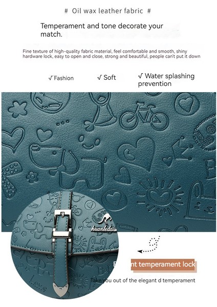 Yeni Çapraz Çanta, Modaya Uygun, Büyük Kapasiteli, Dokulu, El Tipi Omuz Çantası (Yurt Dışından) modelleri