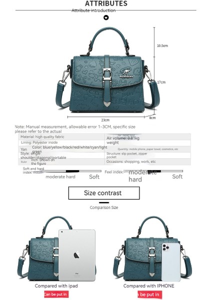 Yeni Çapraz Çanta, Modaya Uygun, Büyük Kapasiteli, Dokulu, El Tipi Omuz Çantası (Yurt Dışından) indirimleri