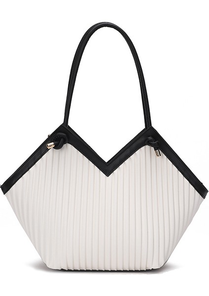 Modaya Uygun, Tek Omuzlu, Büyük Kapasiteli, Işe Gidip Gelirken Elde Taşınan Taşıma Çantası (Yurt Dışından)