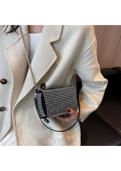 Parlak Elmaslarla Yeni Moda, Şık ve Rahat Zincirli El Omuz Çantası (Yurt Dışından) indirimleri