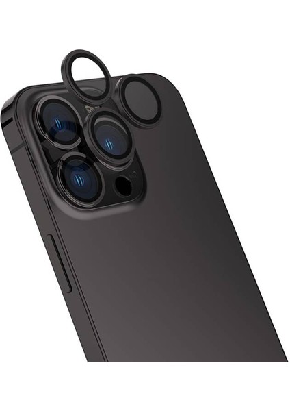 iPhone 15 Pro Lens Koruyucu Cl-13 Temperli Kamera Koruyucu