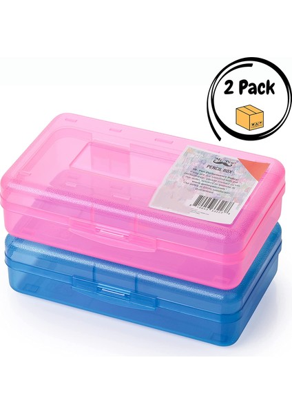 Kalem Kutusu, 2'li Paket, Karışık Renk, Çocuklar için Kalem Kutusu, Çocuklar için Kalem Kutusu, Plastik Kalem Kutusu, Sert Kalem Kutusu, Okul Malzemesi Kutusu, Mum Boya Kutusu (Yurt Dışından) fiyatları