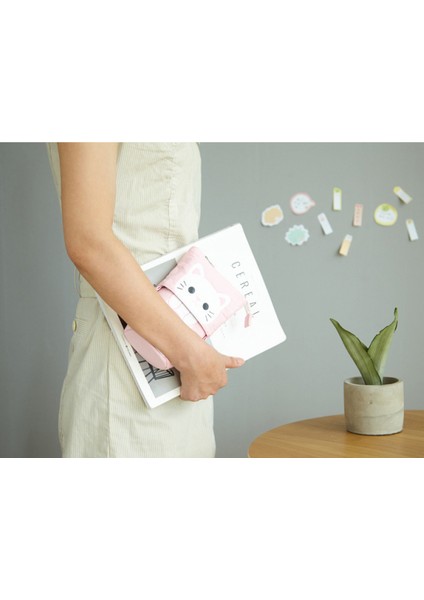 Standı Kalem Tutucu, Teleskopik Karikatür Sevimli Kedi Kalem Kutusu Kozmetik Dayanıklı Tuval Kırtasiye Makyaj Çantası Erkek Kız Öğrenciler ve Ofis Malzemeleri (Yurt Dışından) fiyatları