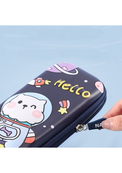 Erkek Çocuklar Için Kalem Kutusu Sevimli Hayvan Karikatürü, Üç Katlı Erkek Çocuk Kalem Kutusu, Sevimli Kalem Kutusu, Erkek Çocuklar, Okula Dönüş Kırtasiyesi (Yurt Dışından) modelleri