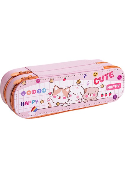 Büyük Kapasiteli Kalem Kalem Kutusu Ofis Koleji Okul Büyük Depolama Yüksek Kapasiteli Çanta Kılıfı Tutucu Kutusu Organizatör (Yurt Dışından)