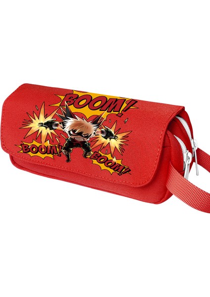 My Hero Academia Tuval Büyük Kapasiteli Çift Katmanlı Kalem Çantası Anime Kırtasiye Kutusu Öğrenci Kırtasiye Kalem Çantası (Yurt Dışından) fiyatları