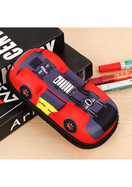 Yaratıcı Yeni Öğrenci 3D Stereo Araba Spor Araba Benim Dünya Kırtasiye Kutusu Reklam Hediye Eva Kalem Kutusu Kalem Kutusu (Yurt Dışından) fırsatları