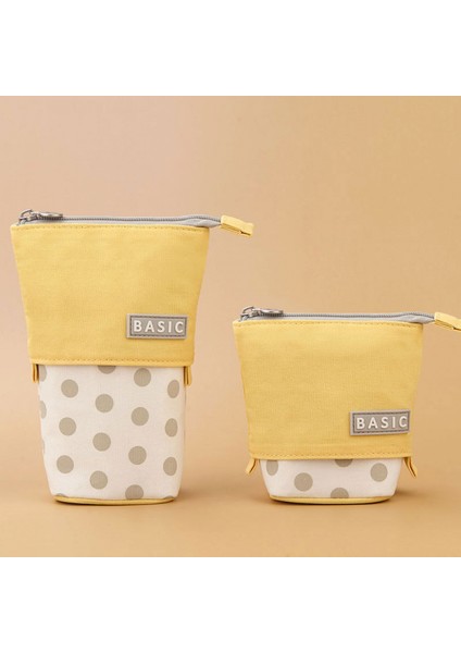 Açılan Dalga Noktası Kalem Kutusu, Büyük Kapasiteli Tuval, Öğrenci Sevimli Kalem Kutusu, Değişken Geri Çekilebilir Yaratıcı Kalem Tutucu (Yurt Dışından)