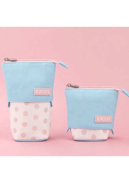 Açılan Dalga Noktası Kalem Kutusu, Büyük Kapasiteli Tuval, Öğrenci Sevimli Kalem Kutusu, Değişken Geri Çekilebilir Yaratıcı Kalem Tutucu (Yurt Dışından)