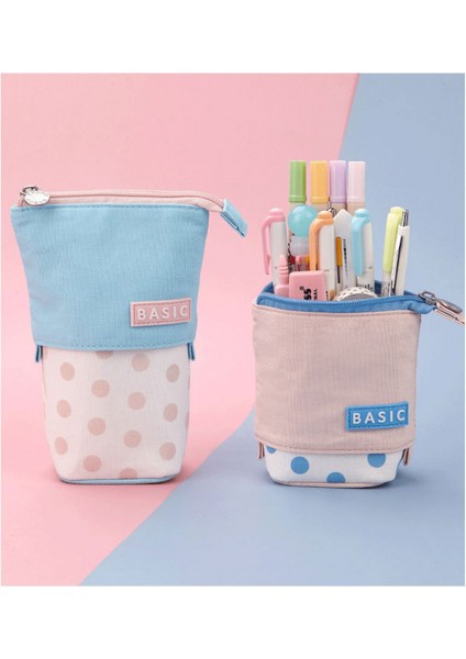 Açılan Dalga Noktası Kalem Kutusu, Büyük Kapasiteli Tuval, Öğrenci Sevimli Kalem Kutusu, Değişken Geri Çekilebilir Yaratıcı Kalem Tutucu (Yurt Dışından) modelleri