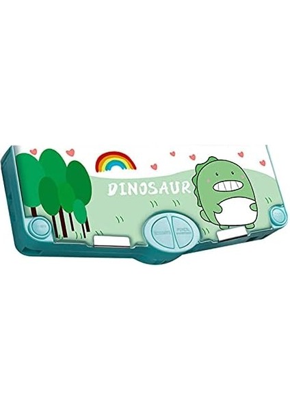 Renkli Karikatür Karakter Kalem Kutusu Güzel Prenses Desen Çok Fonksiyonlu Kalem Kutusu Öğrenci Için Çocuklar/çocuklar Için Özel Hediyeler (Küçük Dinozor) (Yurt Dışından) fırsatları