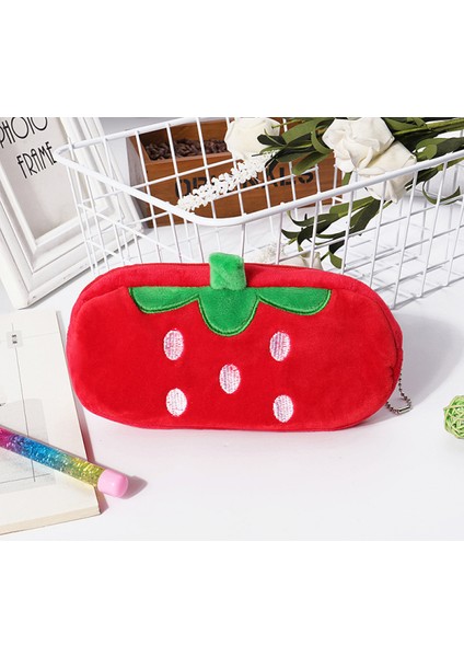 Sevimli Peluş Kalem Kutusu Karikatür Kalem Çantası Hayvan Çocuk Ilkokul Öğrencisi Kırtasiye Çantası Yaratıcı Hediye Kırtasiye Kutusu (Yurt Dışından)