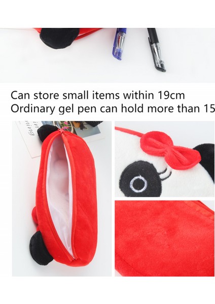 Sevimli Peluş Kalem Kutusu Karikatür Kalem Çantası Hayvan Çocuk Ilkokul Öğrencisi Kırtasiye Çantası Yaratıcı Hediye Kırtasiye Kutusu (Yurt Dışından) modelleri